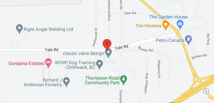 map of 10 52604 YALE ROAD